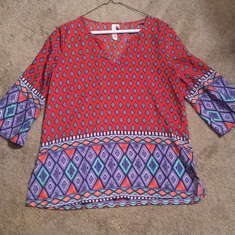 Pink Owl Blouse